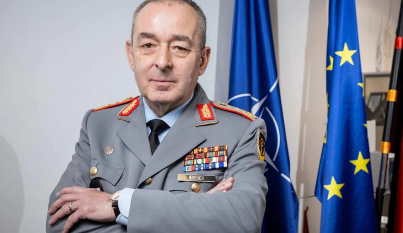 Vokietijos kariuomenės vadas Breuer išrinktas vadovauti aukščiausiam NATO kariniam organui