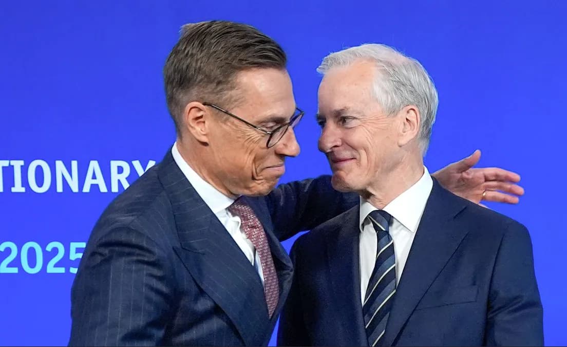 Suomijos ir Norvegijos lyderiai Alexander Stubb ir Jonas Gahr Støre