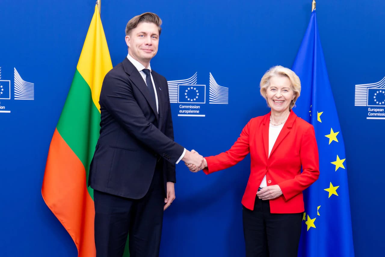 Premjero susitikimo Briuselyje su Ursula von der Leyen rezultatai: pasikalbėta, susitarimai „neformalizuoti“