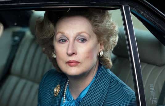 Meryl Streep filme "Geležinė ledi".
