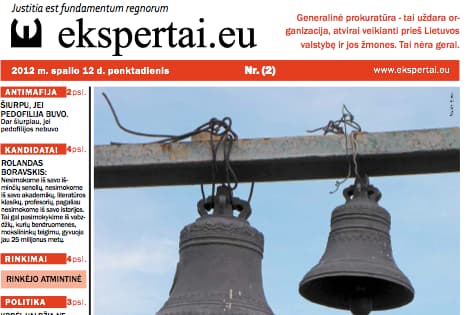 Antrasis ekspertai.eu laikraščio numeris