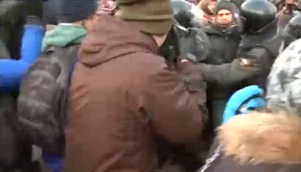 Išvaikytas Laisvės maršas Maskvoje