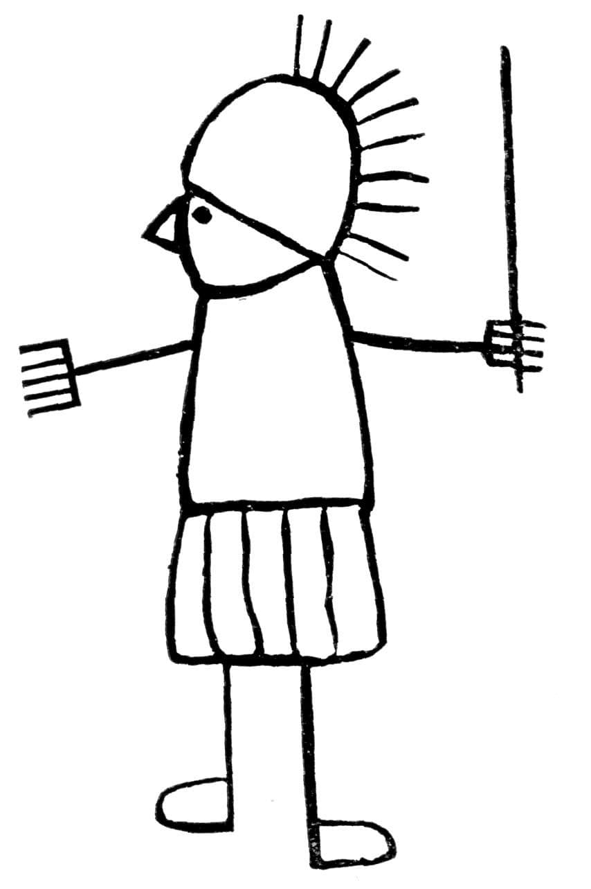 Gladiatoriaus karikatūra