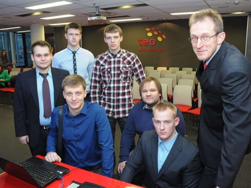 VGTU komanda projekte „TEO burės“