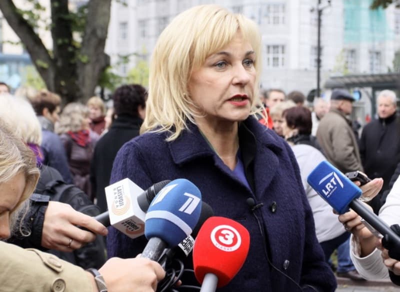 Lietuvos medikų profesinės sąjungos pirmininkė Albina Kavaliauskaitė. Gedimino Savickio (ELTA) nuotr.