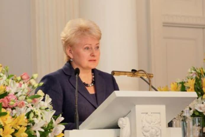 D. Grybauskaitė. Nuotr. prezidentas.lt