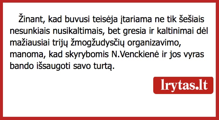 Dienraščių lyderis subtiliai įspėjo, kad vieno JAV miesto gatvėmis vaikšto serijinių žmogžudysčių organizatorė