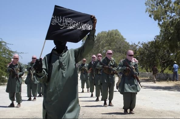 „Al Shabab“ kovotojai. Wardheernews.com nuotr.