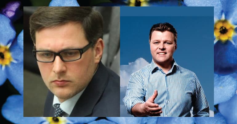 Konservatoriai Liutauras Kazlavickas, Mantas Adomėnas neabejingi informacinėms atakoms iš Rusijos, nukreiptomis prieš Dalią Grybauskaitę.