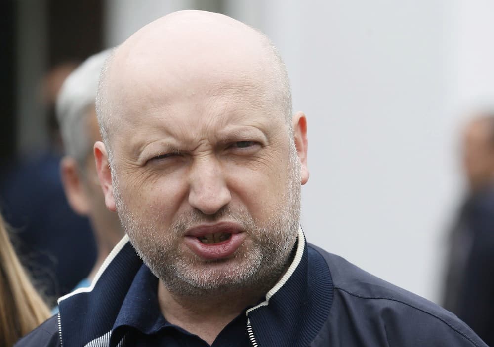 Ukrainos laikinasis prezidentas Oleksandras Turčynovas. EPA-Eltos nuotr.