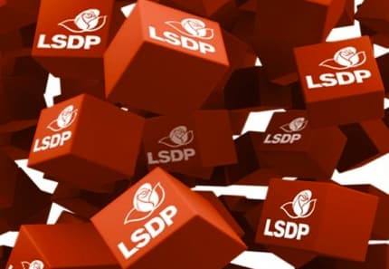 Socialdemokratų partija savo interneto portale meluoja dėl euro