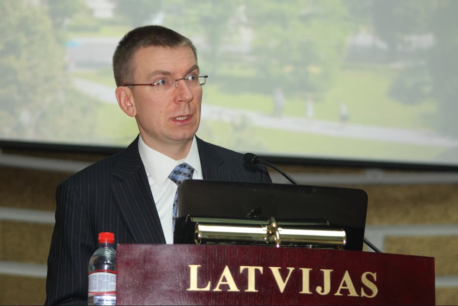 Edgars Rinkēvičs. Nuotr. foto.lu.lv