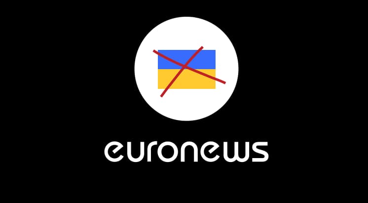 Ukraina nebetransliuos „euronews“