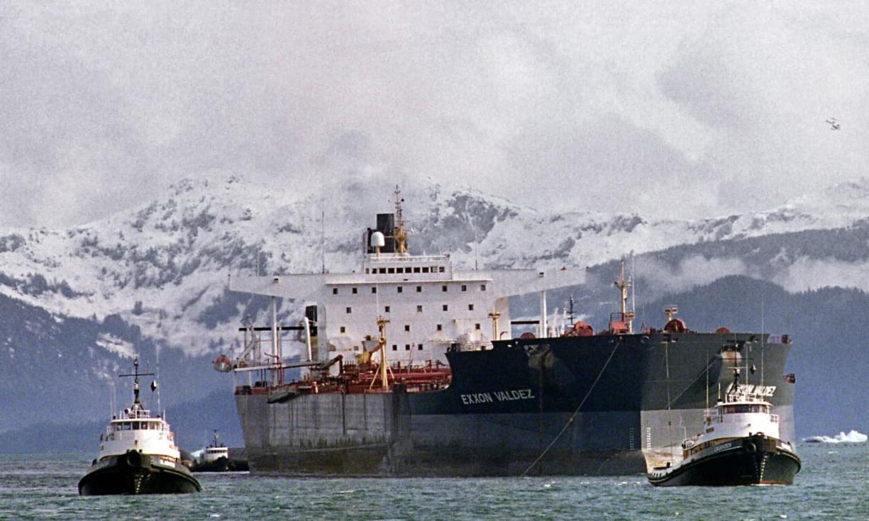 „ExxonMobil“ naftos tankeris.
