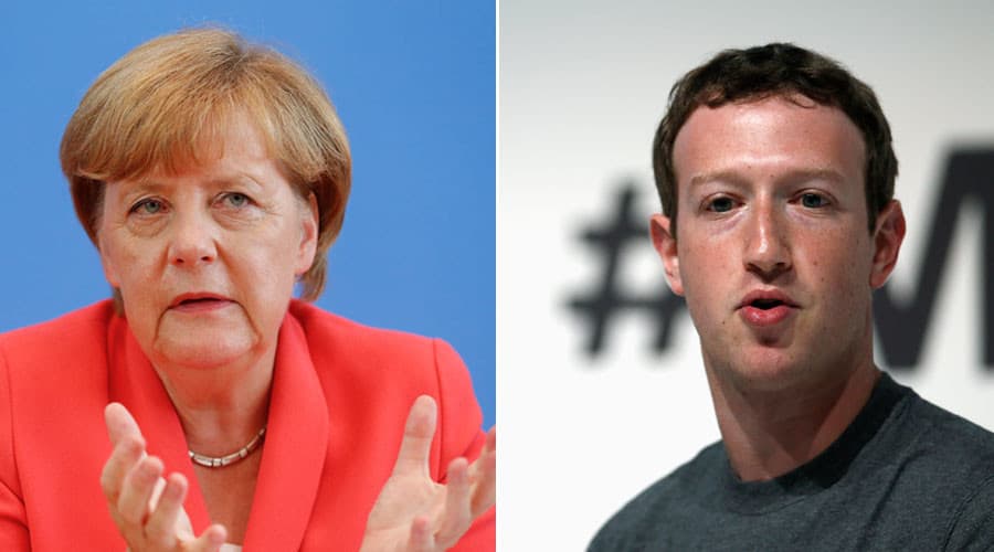 A. Merkel pareikalavo M. Cukerbergo stebėti rasistinius pasisakymus feisbuke