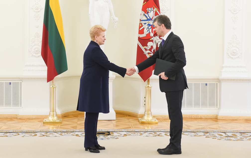VSD vadovas D. Jauniškis. Nuotr. prezidentas.lt