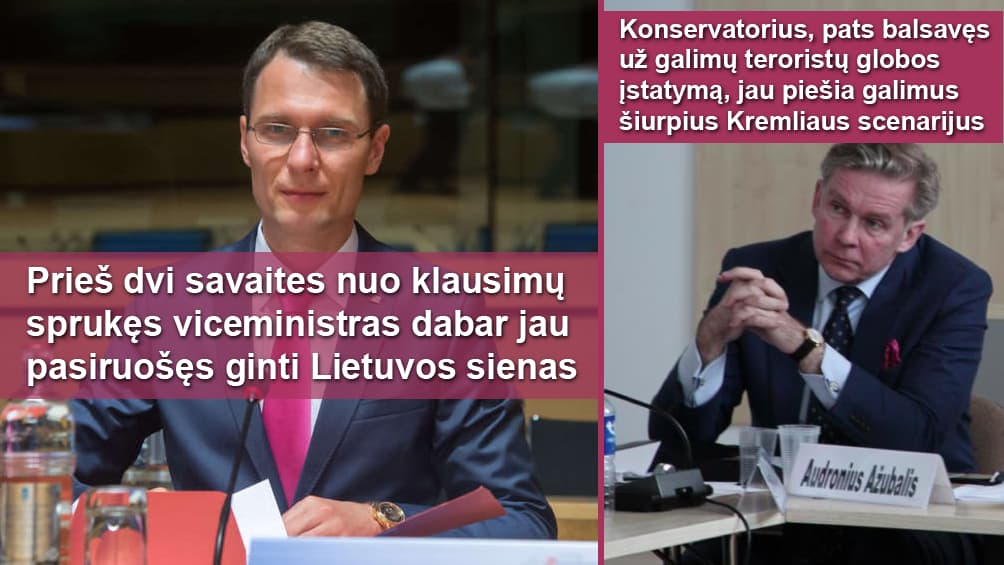 Pavyzdys, kaip turi veikti profesionalūs Lietuvos mulkintojai ir kenkėjai