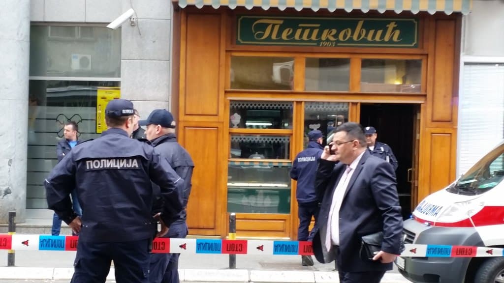 Buvusio Serbijos kultūros ministro kepyklėlėje Belgrade susisprogdino savižudis