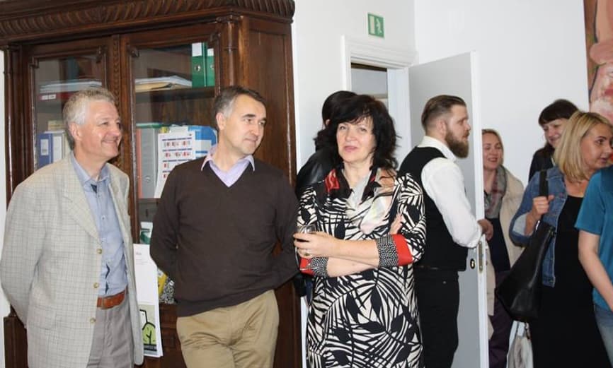 P. Auštrevičius (antras iš kairės). Nuotr. facebook.com