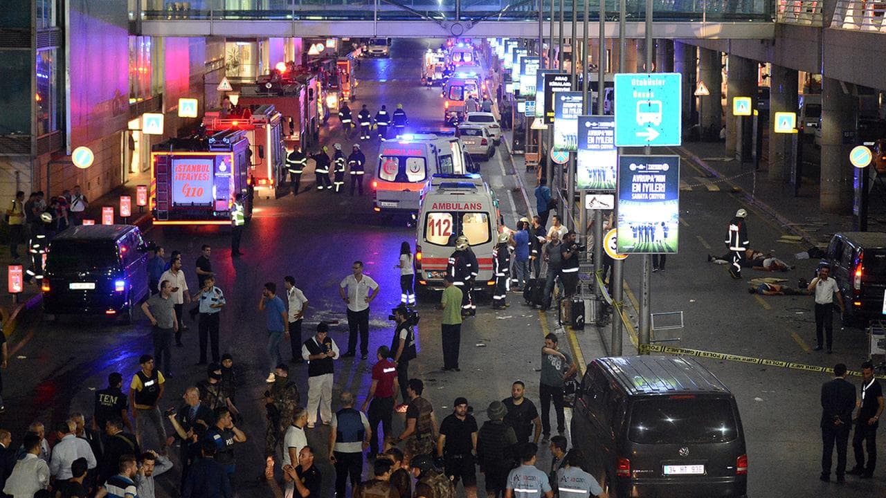 Turkijoje įvykdytas teroristinis išpuolis