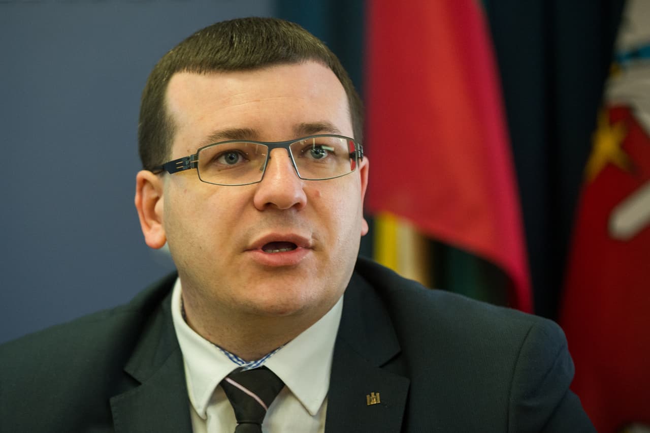 Krašto apsaugos viceministras Edvinas Kerza. KAM archyvo nuotrauka (aut. Alfredas Pliadis).