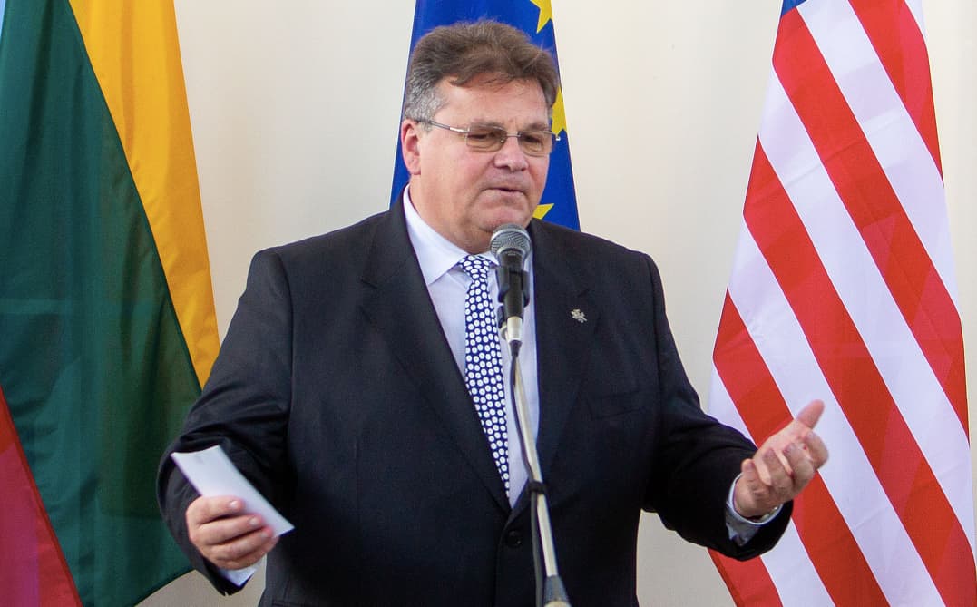 Užsienio reikalų ministras Linas Linkevčius. Nuotr. urm.lt