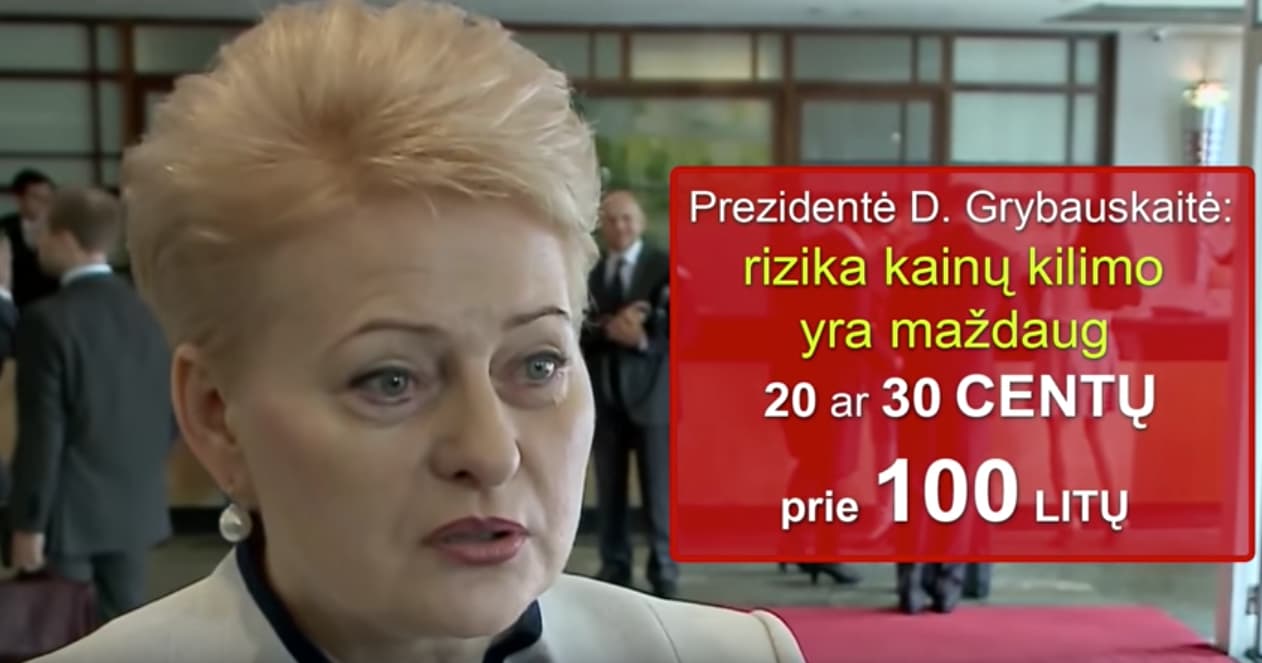 Prezidentė negailėdama jėgų kovoja už efektyvesnę konkurenciją