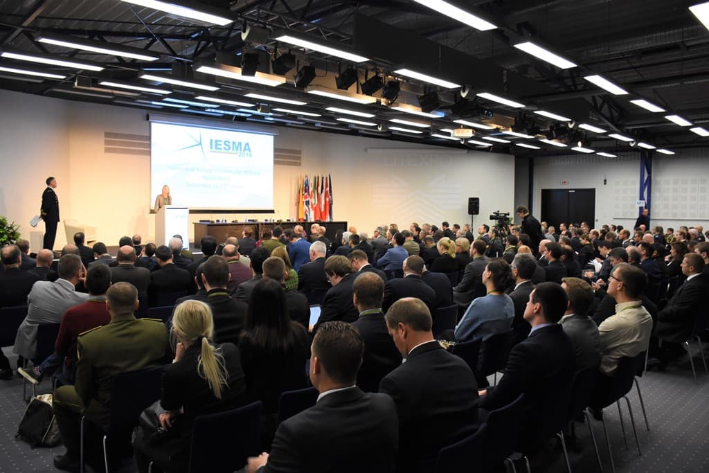Archyvo nuotrauka iš 2016 m .Vilniuje vykusios konferencijos – parodos „IESMA2016“.