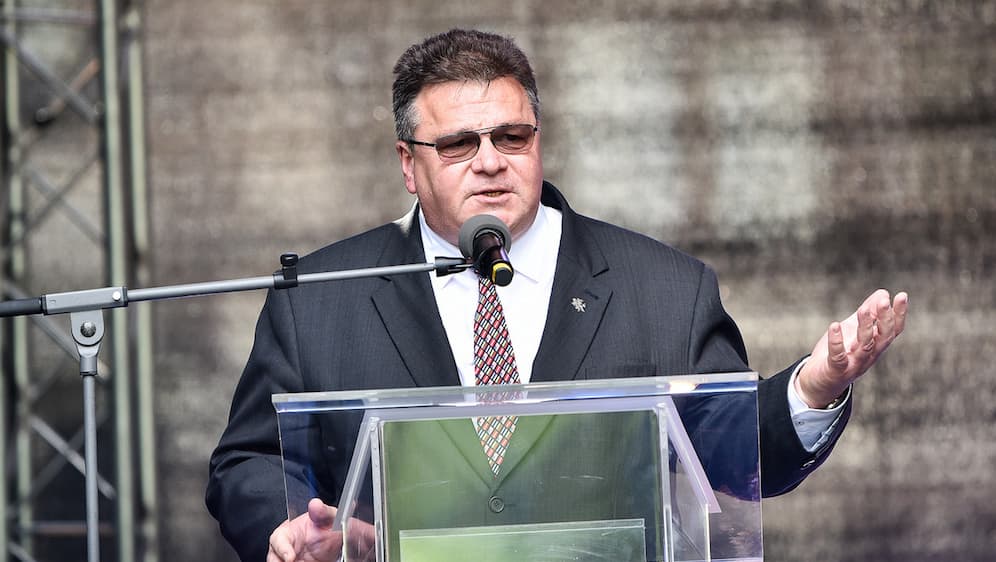 Lietuvos diplomatijos vadovas L. Linkevičius. Nuotr. urm.lt