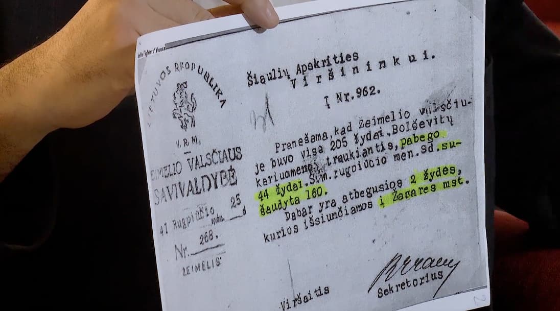 Stanislovas Tomas po įvykio su nacių kolaboranto atminimo lenta: noriu, kad tautos gyventų taikiai