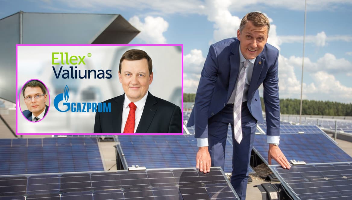 Eenergetikos ministras Žygimantas Vaičiūnas (dešinėje).