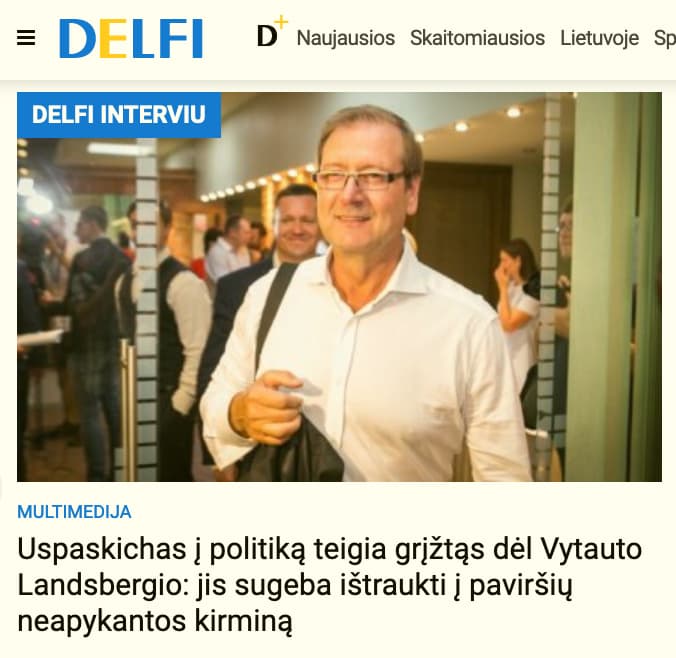 Europos Parlamente atstovai iš Lietuvos nieko bendro su politika neturi