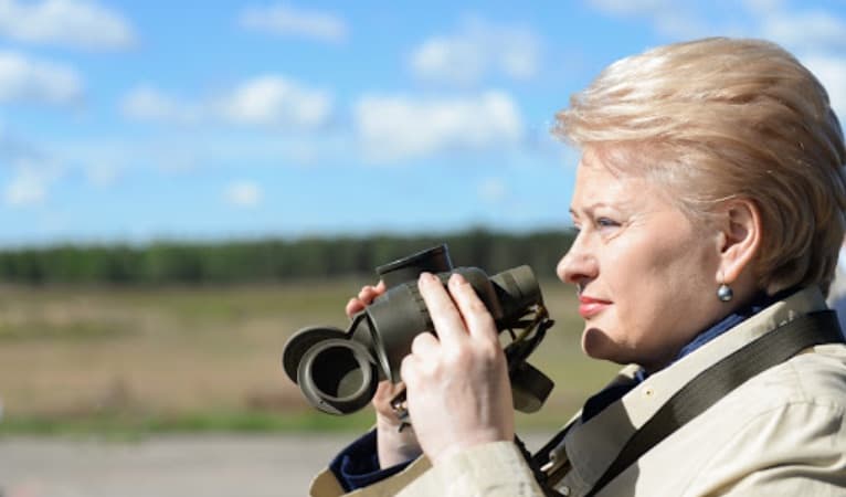 Lietuvos prezidentė Dalia Grybauskaitė. Nuotr. prezidentas.lt