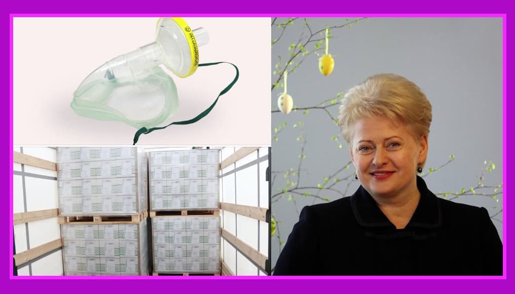 Kol valdžia mindžiukuoja, prezidentė D. Grybauskaitė rodo pavyzdį, kaip reikia kovoti su koronavirusu