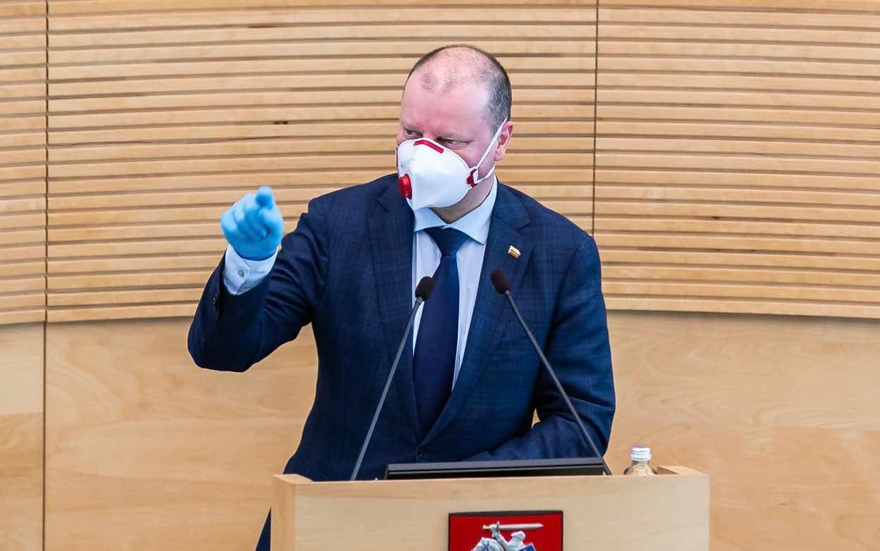 Premjeras S. Skvernelis. Nuotr. lrs.lt