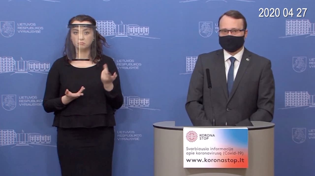 Kultūros ministras M. Kvietkauskas (dešinėje).