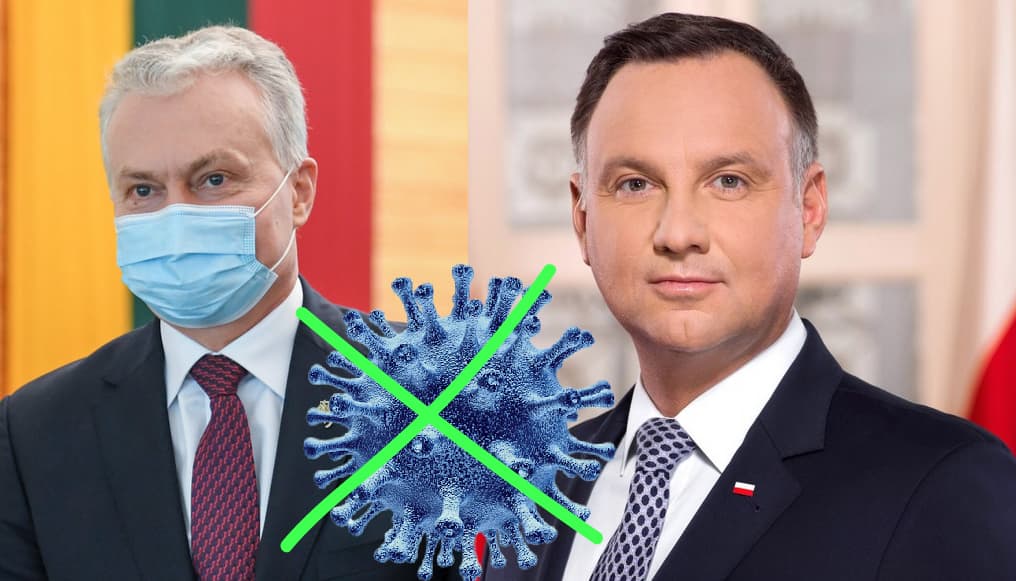 Artėjant pergalės prieš pirmąją bangą dienai, nuomonėmis apie ateities perspektyvas apsikeitė Dūda su Nausėda