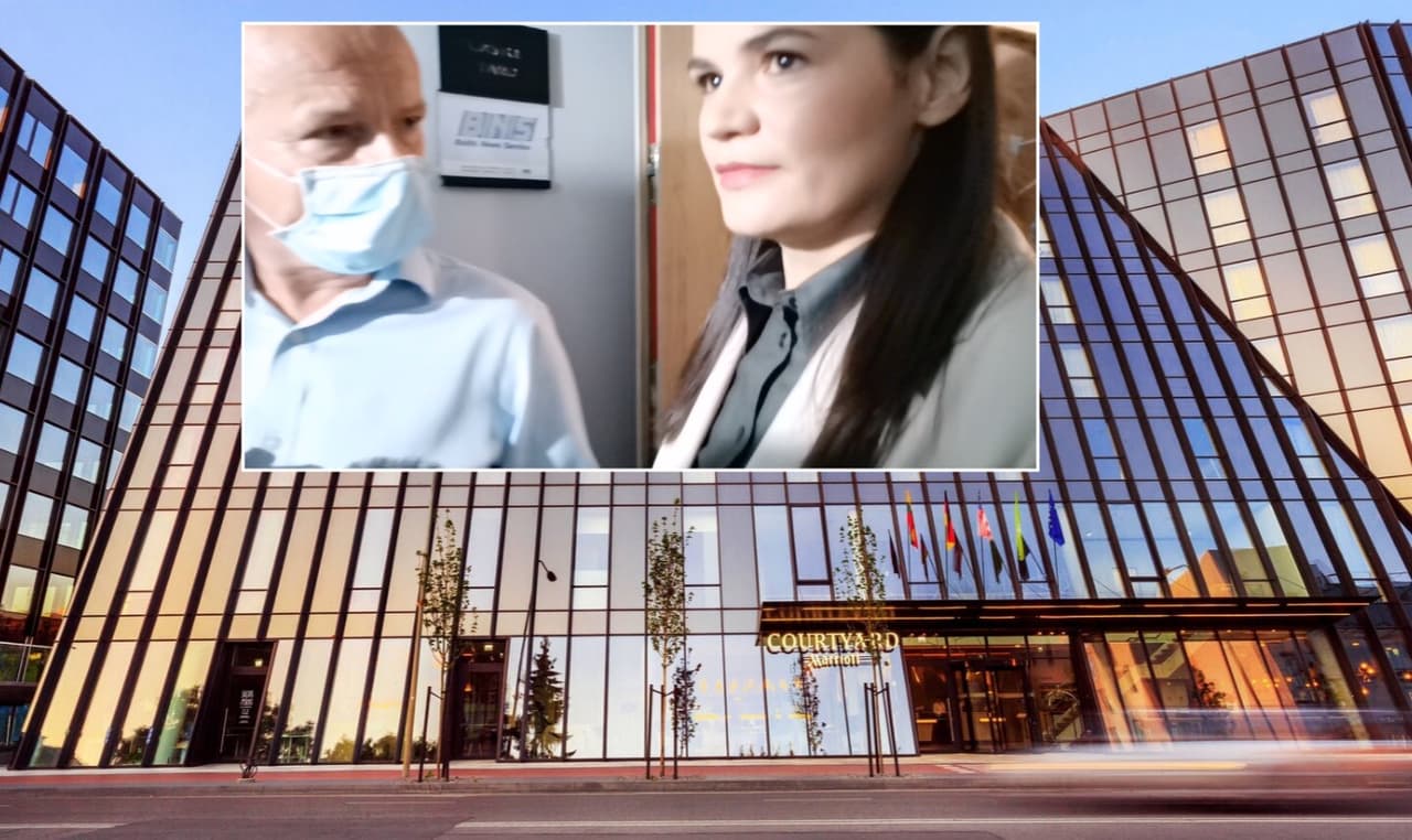 Svetlana Tichanovskaja kažkuo priminė Laimutę Stankūnaitę (visa spaudos konferencija ir daugiau)