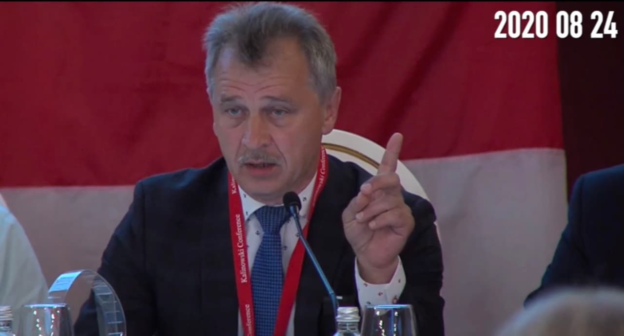 Baltarusijos atstovas, „Europos dialogo“ centro vadovas Anatolijus Liabedzka.