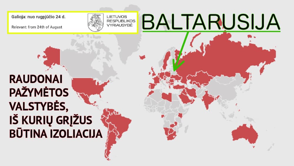 Netikėta: Lietuvos valdžia patvirtino – su koronaviruso pandemija Baltarusija tvarkosi geriau už daugelį pasaulio valstybių