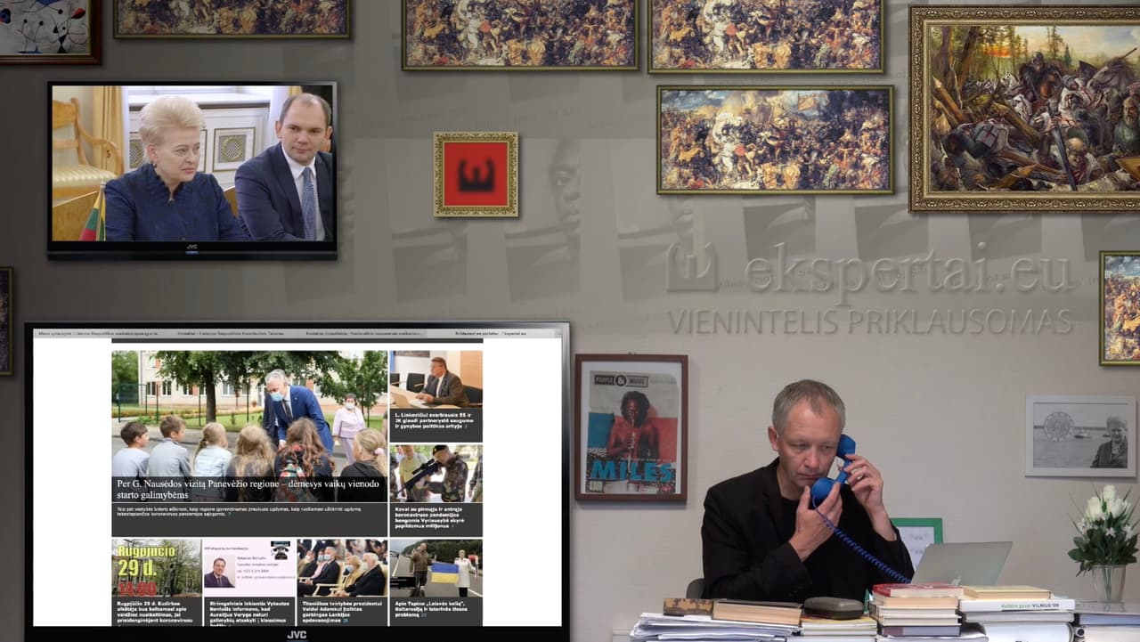 Konstitucinio teismo pirmininkas D. Žalimas siaubingai užsiėmęs, todėl neturi laiko komentuoti teisinių klausimų