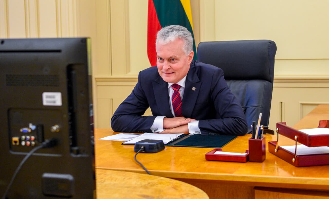 G. Nausėda. Nuotr. prezidentas.lt