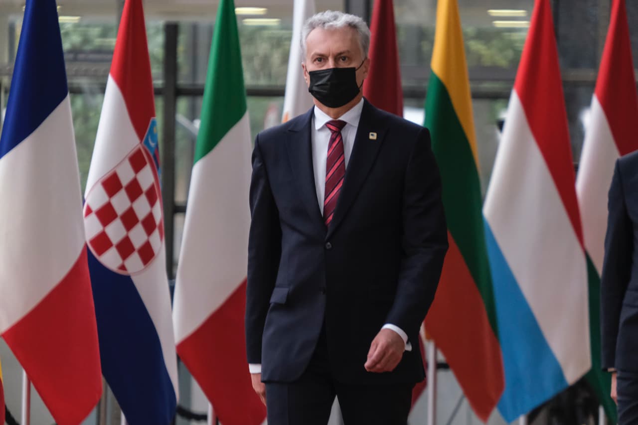 Valstybės lyderis G. Nausėda. Nuotr. prezidentas.lt