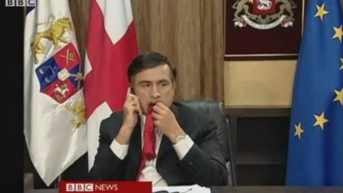Micheilas Saakašvilis.