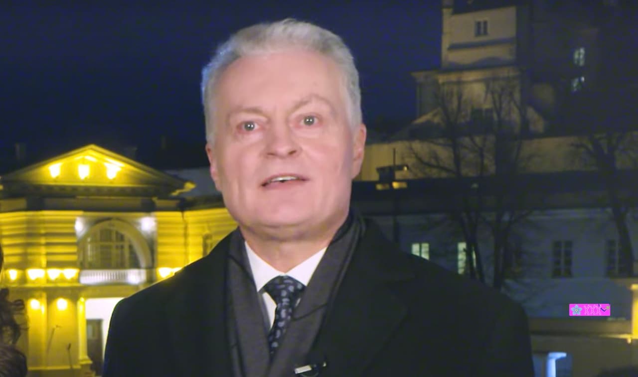 G. Nausėda prieš pat naujuosius pranešė nuostabią žinią koronaviruso pandemijos iškankintiems piliečiams