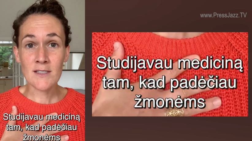 Emocingas Nyderlandų medikės Marije Berkelaar kreipimasis