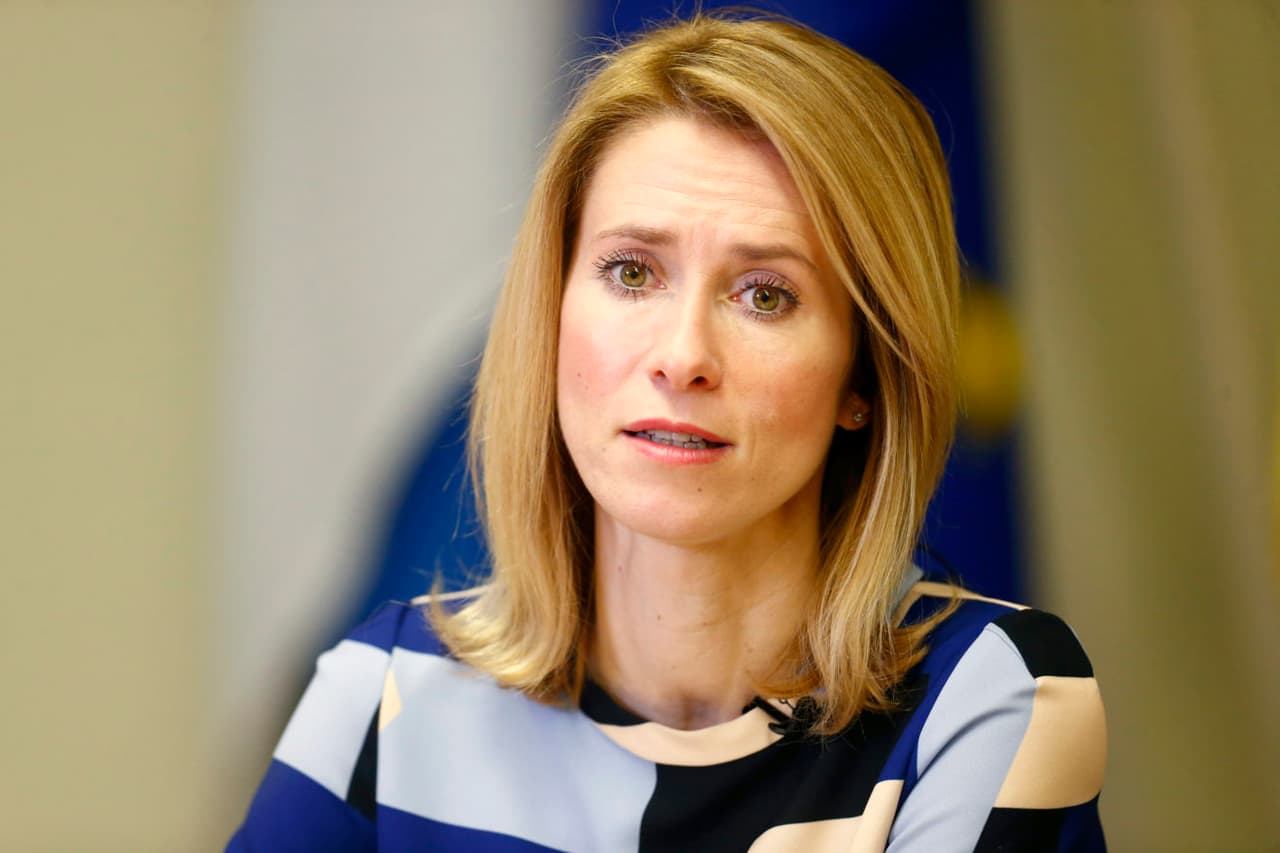 Estijos premjerė Kaja Kallas. Nuotr. politico.eu