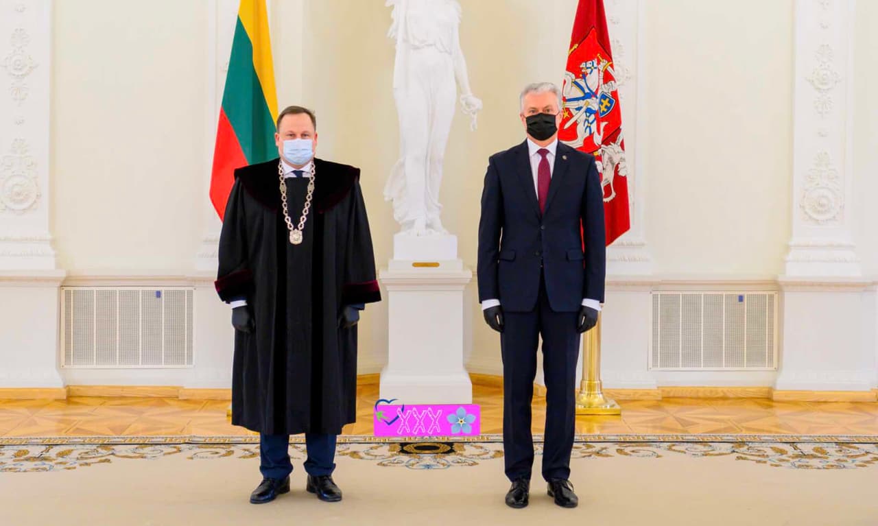 G. Nausėda (dešinėje). Nuotr. prezidentas.lt