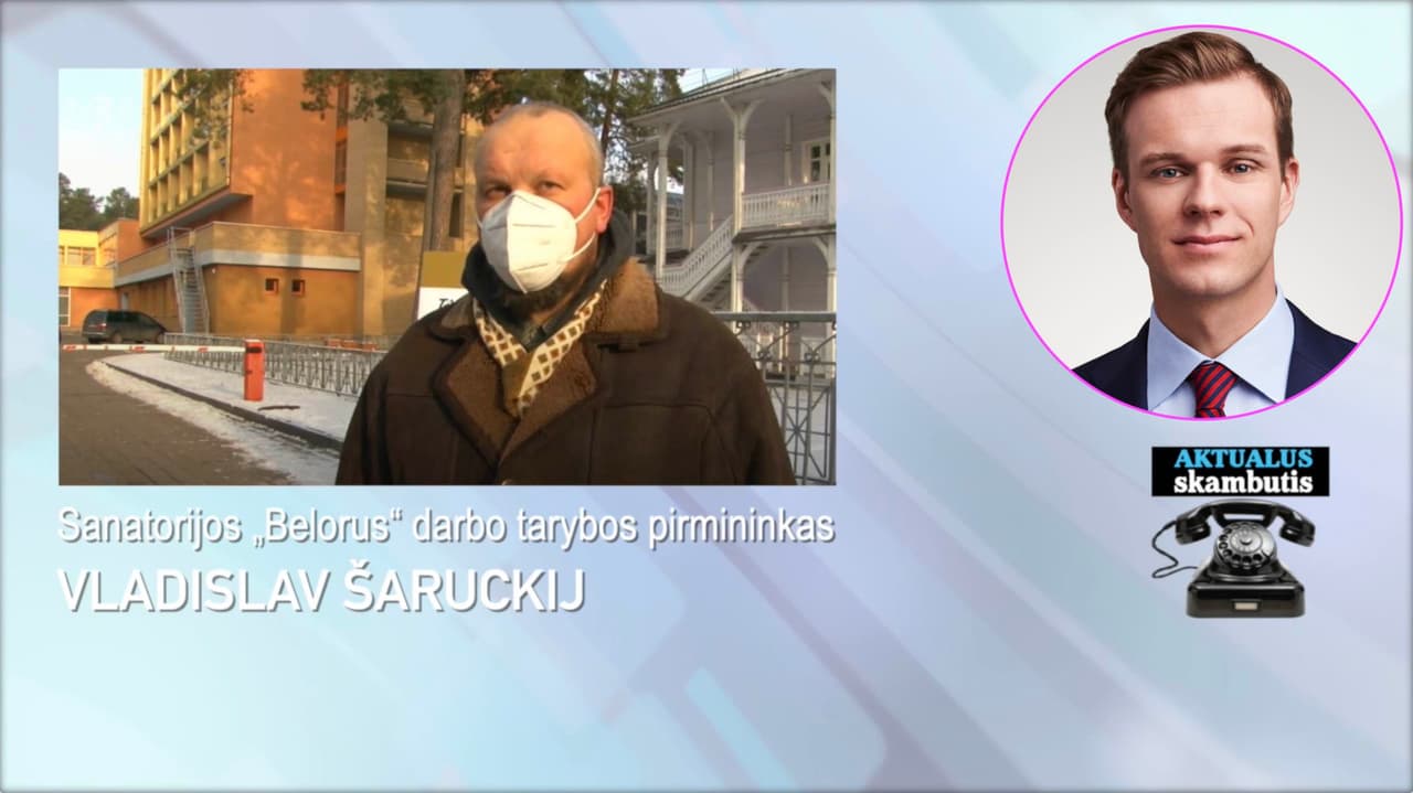 Sanatorijos „Belorus“ darbuotojai iš G. Landsbergio teisme nori tik vieno – atsiprašymo