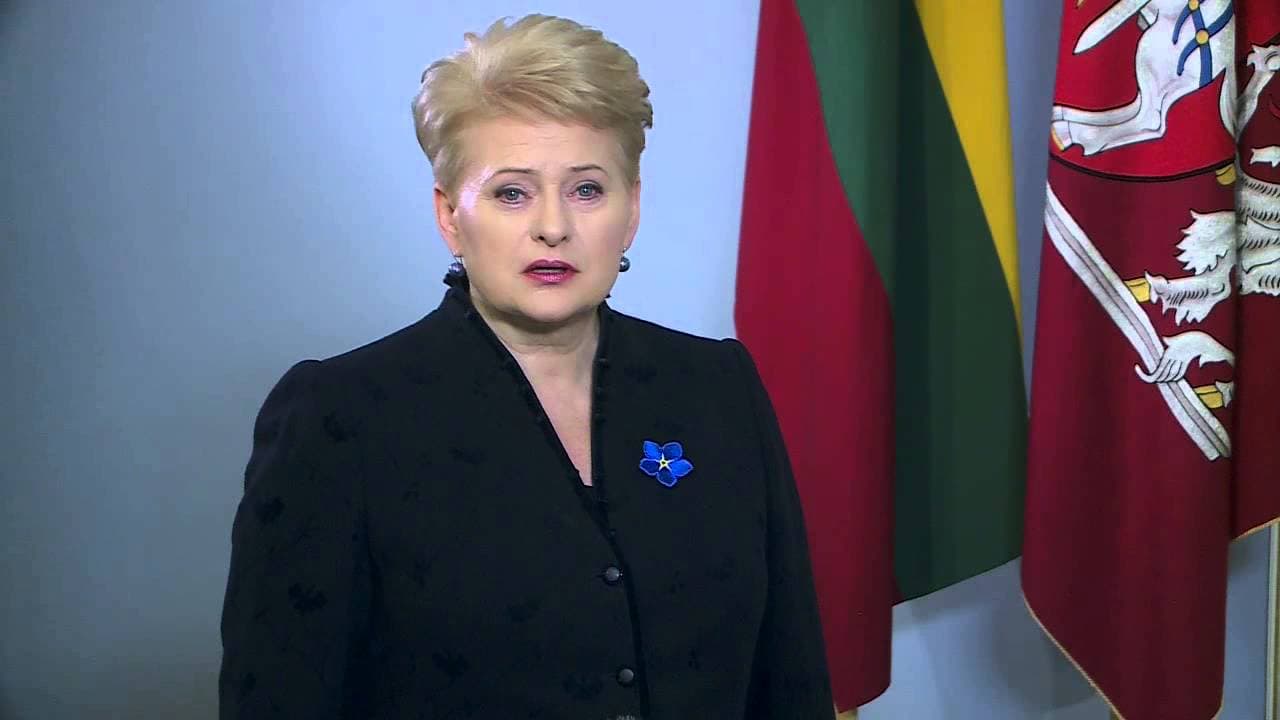 Prezidentės sveikinimai Vasario 16-osios proga